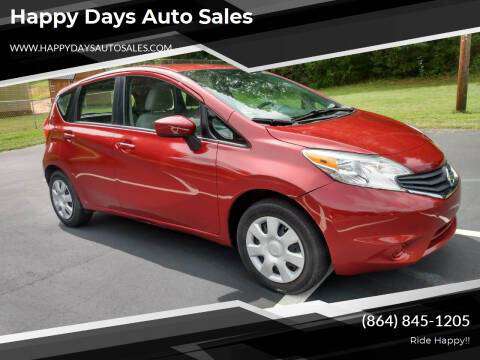 2016 Nissan Versa Note Like New 40 mpg Automatic - cars & trucks -... for sale in Piedmont, SC