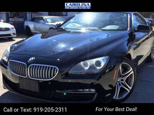 2012 BMW 6 Series 650i coupe 24, 995 - - by dealer for sale in Durham, NC