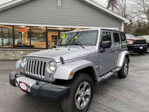 2016 Jeep Wrangler Unlimited WE FINANCE ANYONE!!! - cars & trucks -... for sale in Harpswell, ME