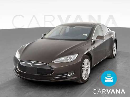 2013 Tesla Model S Performance Sedan 4D sedan Brown - FINANCE ONLINE... for sale in Covington, OH