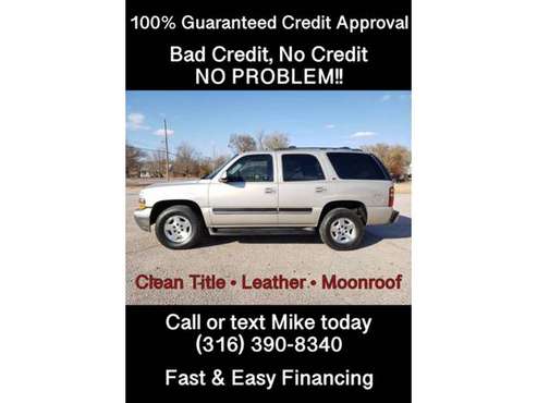2004 Chevrolet Tahoe 1500 LS 167k Miles - cars & trucks - by dealer... for sale in Wichita, KS