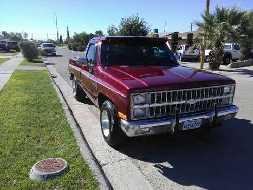 1982 Chevrolet Silverado truck - cars & trucks - by owner - vehicle... for sale in El Paso, TX