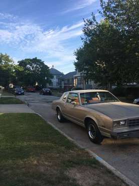 1984 Monte carlo - cars & trucks - by owner - vehicle automotive sale for sale in New Bedford, MA