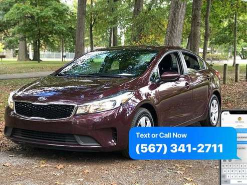 2017 Kia Forte 4d Sedan LX Auto DC LOW PRICES WHY PAY RETAIL CALL... for sale in Northwood, OH
