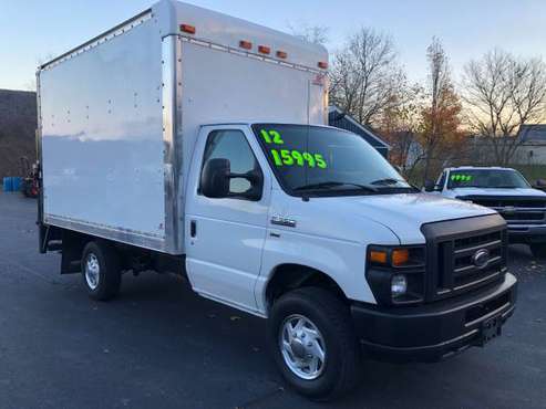 2012 Ford E-350 Cutaway Box Truck *Rear Power Liftgate* - cars &... for sale in binghamton, NY