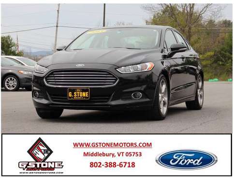 2015 FORD FUSION SE FWD - - by dealer - vehicle for sale in Middlebury, VT