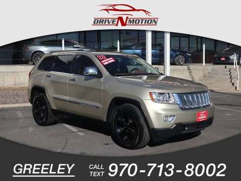 2012 Jeep Grand Cherokee Overland Sport Utility 4D - cars & trucks -... for sale in Greeley, CO