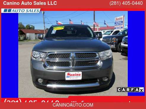 2013 DODGE DURANGO SXT with - cars & trucks - by dealer - vehicle... for sale in Houston, TX