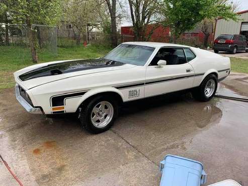 1972 Ford Mustang Mach 1 351 Cleveland Cobrajet Rebuilt New C4 Race for sale in Moore , Okla., OK