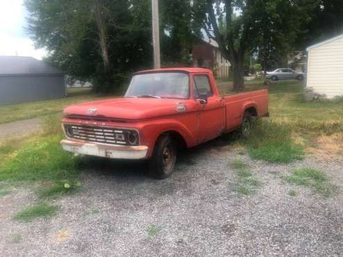 1963 Ford F100 roller - cars & trucks - by dealer - vehicle... for sale in Alger, OH