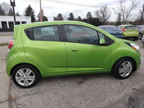 2014 Chevrolet Spark, 4 door Hatchback, E.P.A. Rated 37 MPG - cars &... for sale in Mogadore, OH