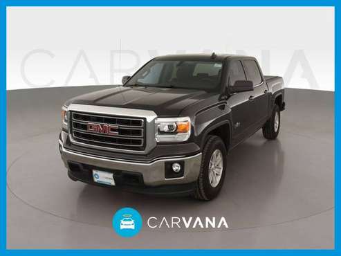 2015 GMC Sierra 1500 Crew Cab SLE Pickup 4D 6 1/2 ft pickup Gray for sale in Springfield, MA