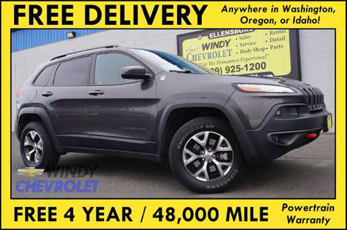 2016 Jeep Cherokee Trailhawk 4X4 CLEARANCE - - by for sale in Spokane, OR
