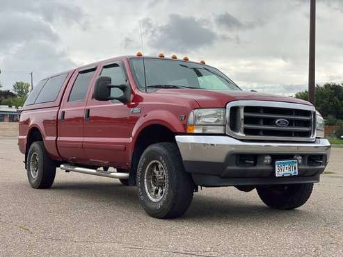 2002 Ford F-250 Super duty Crew 1-owner! ALL CREDIT APPROVED for sale in Minneapolis, IA