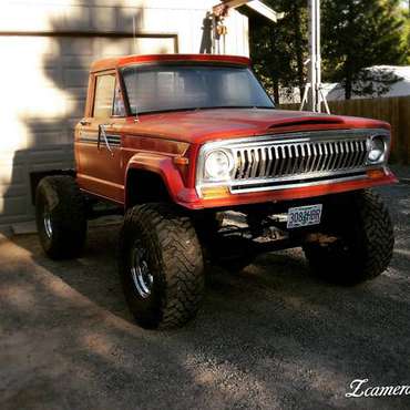 1974 jeep j20 pickup - cars & trucks - by owner - vehicle automotive... for sale in Bend, OR