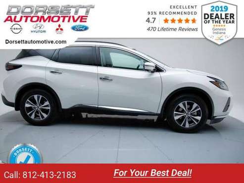 2019 Nissan Murano hatchback Pearl White Tricoat - cars & trucks -... for sale in Terre Haute, IN