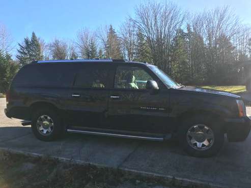 Cadillac Escalade 2003 Black - cars & trucks - by owner - vehicle... for sale in Auburn, WA