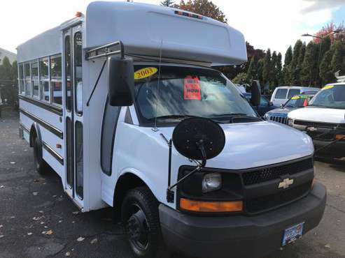 2003 Chevrolet G3500 Activity BUS Low Miles!! - cars & trucks - by... for sale in Salem, OR