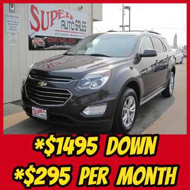 Your Income is Your Credit for this 2016 CHEVROLET EQUINOX LT! -... for sale in Modesto, CA