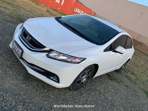 2013 Honda Civic Hybrid CVT AT-PZEV w/Leather and Nav - cars & for sale in Sacramento , CA