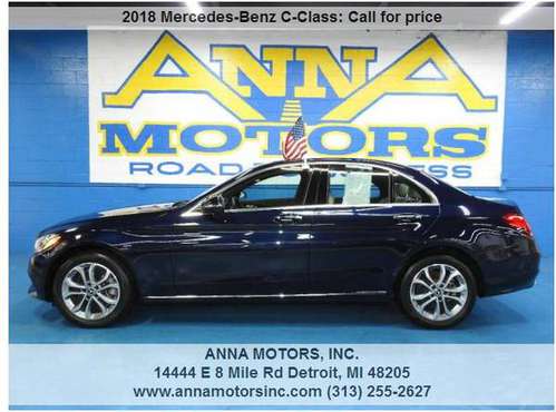 2018 MERCEDES-BENZ C300 AWD,WE FINANCE YOU W/$1695*DOWN-APPLY ONLINE... for sale in Detroit, MI