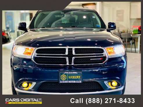 2017 Dodge Durango SXT AWD SUV - cars & trucks - by dealer - vehicle... for sale in Franklin Square, NY