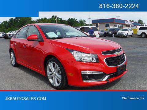 2015 Chevrolet Cruze FWD LTZ Sedan 4D Trades Welcome Financing Availab for sale in Harrisonville, MO
