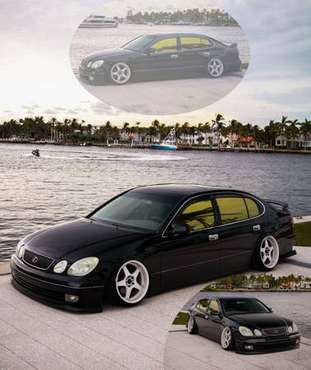 2001 Lexus GS430 - bagged (airlift 3p) - cars & trucks - by owner -... for sale in Boca Raton, FL