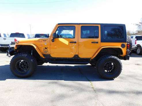 Jeep Wrangler 4x4 Lifted 4dr Unlimited Sport SUV Hard Top Jeeps Used for sale in Knoxville, TN
