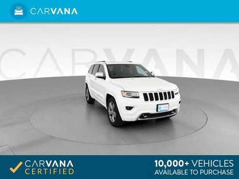 2015 Jeep Grand Cherokee Overland Sport Utility 4D suv WHITE - FINANCE for sale in Fort Wayne, IN