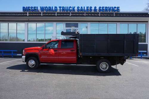 2015 GMC Sierra 3500HD CC Base 4x4 4dr Crew Cab Chassis Diesel Truck for sale in Plaistow, MA