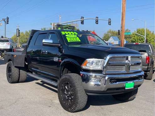 **2014 Dodge Ram 3500 Mega Cab Laramie Longhorn** - cars & trucks -... for sale in Redding, CA