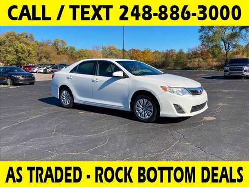 2012 Toyota Camry L - sedan - cars & trucks - by dealer - vehicle... for sale in Waterford, MI