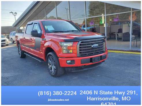2016 Ford F150 SuperCrew Cab 4WD XLT Pickup 4D 5 1/2 ft Trades Welcome for sale in Harrisonville, MO