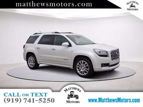 2016 GMC Acadia Denali - - by dealer - vehicle for sale in Clayton, NC