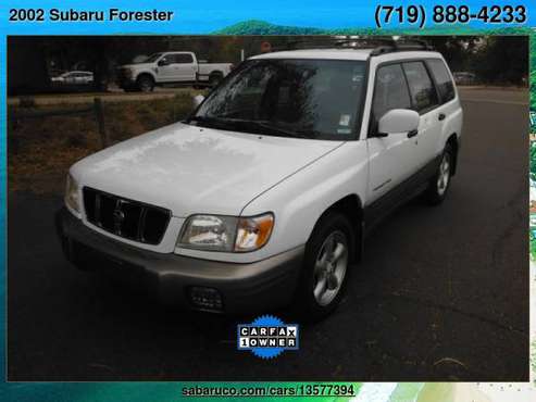 2002 Subaru Forester 4dr S Auto - cars & trucks - by dealer -... for sale in Colorado Springs, CO