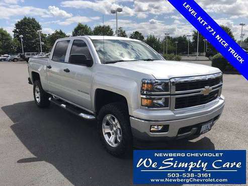 2014 Chevrolet Chevy Silverado 1500 LT WORK WITH ANY CREDIT! for sale in Newberg, OR