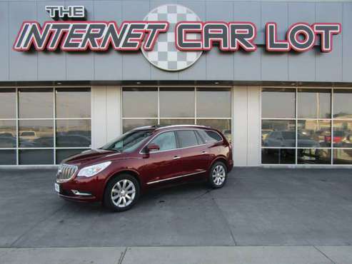2015 *Buick* *Enclave* *AWD 4dr Premium* Crimson Red - cars & trucks... for sale in Omaha, NE
