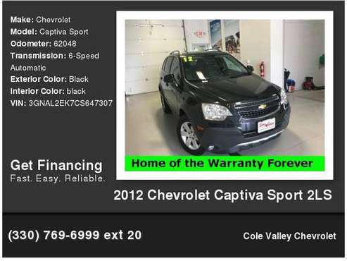 2012 Chevrolet Chevy Captiva Sport 2LS - - by dealer for sale in Newton Falls, OH
