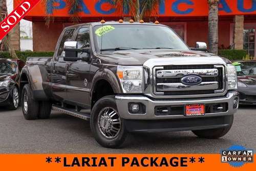 2016 Ford F-350 F350 Lariat Crew Cab Long Bed Dually Lariat 4WD for sale in Fontana, CA