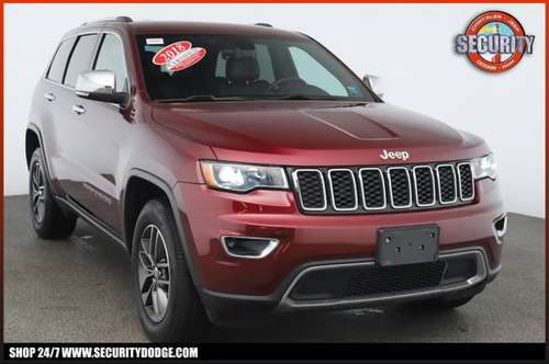 2018 Jeep Grand Cherokee Limited 4x4 - cars & trucks - by dealer -... for sale in Amityville, NY