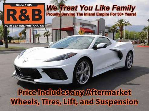2021 Chevrolet Chevy Corvette 3LT - Open 9 - 6, No Contact Delivery for sale in Fontana, AZ