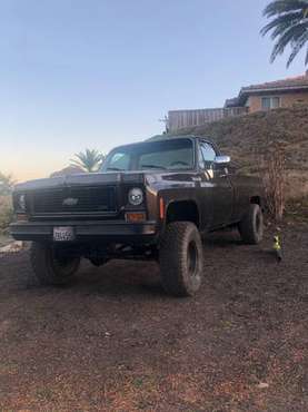 1974 Chevy k20 - cars & trucks - by owner - vehicle automotive sale for sale in San Marcos, CA