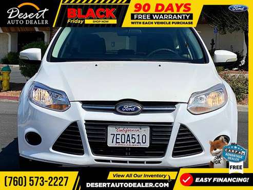 2014 Ford Focus SE Hatchback only at Desert Auto Dealer - cars &... for sale in Palm Desert , CA
