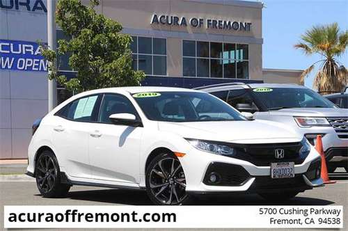 *2019 Honda Civic Hatchback ( Acura of Fremont : CALL ) - cars &... for sale in Fremont, CA