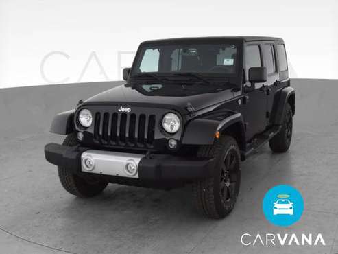 2014 Jeep Wrangler Unlimited Sahara Sport Utility 4D suv Black - -... for sale in Greenville, NC