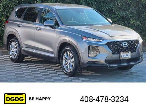 2019 Hyundai Santa Fe SE 2 4 hatchback Machine Gray for sale in San Jose, CA