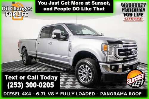 DIESEL 2020 Ford F-350 4x4 4WD Lariat Crew Cab F350 PICKUP TRUCK for sale in Sumner, WA