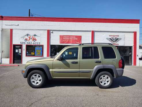 2003 JEEP LIBERTY THIS IS A FLAT TOWABLE - - by dealer for sale in Kennewick, WA