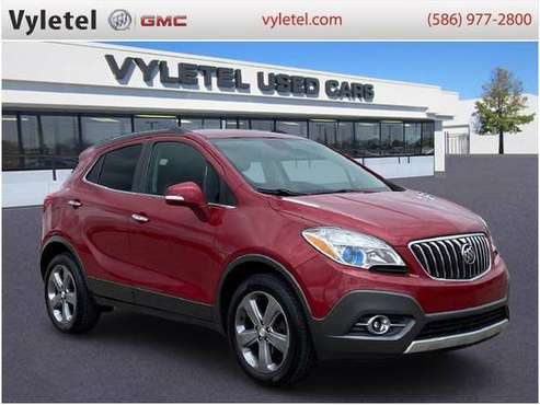 2014 Buick Encore SUV AWD 4dr Convenience - Buick Ruby Red Metallic for sale in Sterling Heights, MI